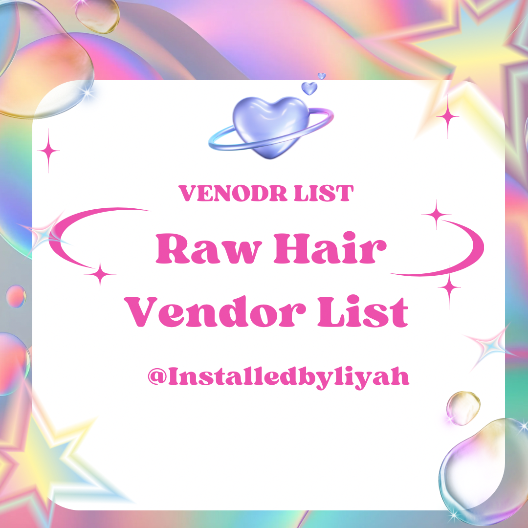 Raw Hair Vendor List