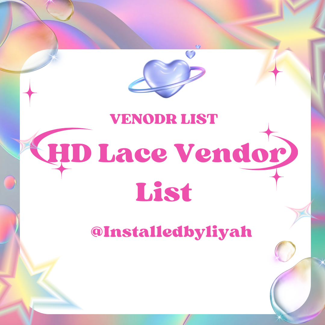 HD Lace Vendor List